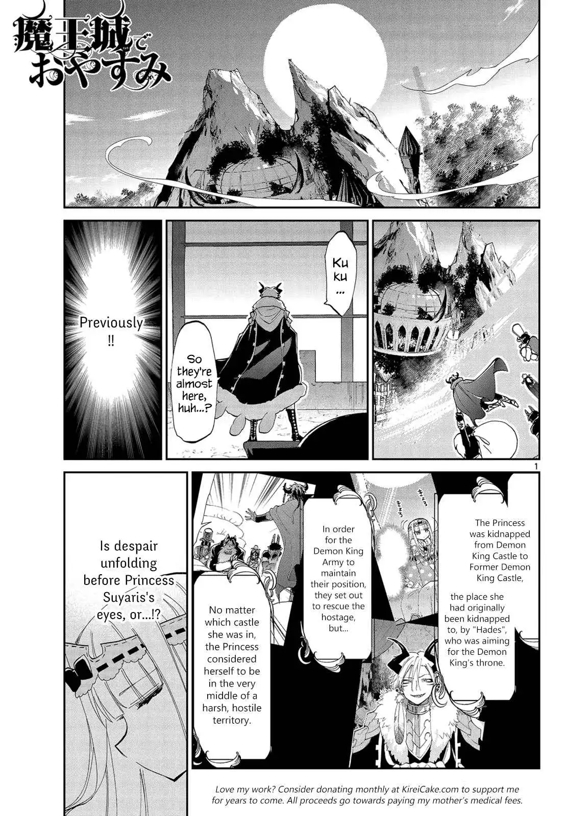 Maou-jou de Oyasumi Chapter 47 1